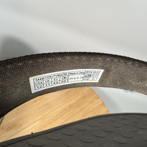 S Vionic Orthaheel Tide Brown Flip Flops Thongs Sandals‎ Men's Size 12 - Picture 6 of 6